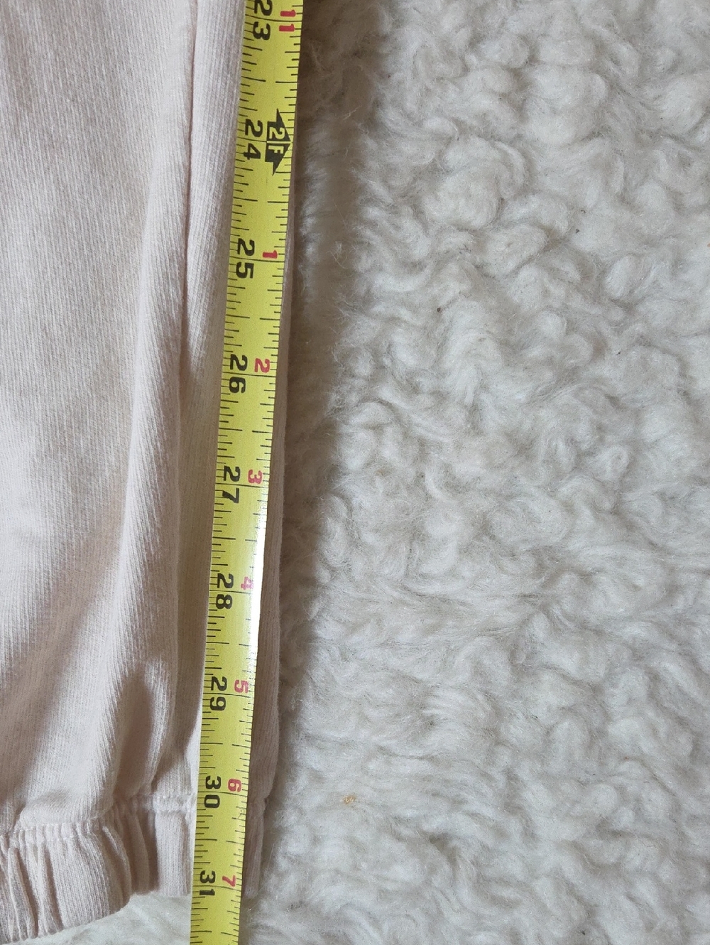 Year of Ours Sweatshirt Onesie Jumpsuit Sz S Bone 100% Cotton - Picture 15 of 16